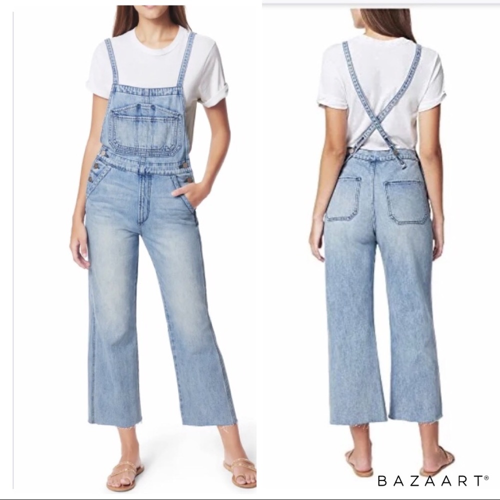 Joe’s Wide Leg Overall Captivate Denim NWT Small